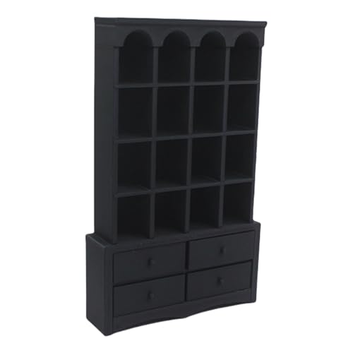 Miniatur Bücherregal Displanschrank Realistischer Lagerschrank Für 1/12 Puppenhäuser Dekoration Kinderzimmerzubehör Miniatur Bücherregal Displanschrank Realistischer Lagerschrank Für 1/12 Puppenhäuser Dekoration Kinderzimmerzubehör von JUNNASALIKER