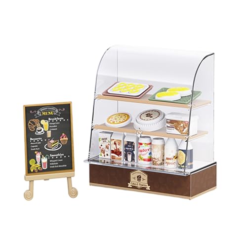 Miniaturbäckerei Display Hülle Mit Dessert Figur Set Für Dollhouses Bakery Store Display Kinder Tun Sich Vor Um Küchenspielzeug Zu Spielen Miniaturbäckerei Display Hülle Mit Dessert Figur Set Für Dollhouses Bakery Store Display Kinder Tun Sich Vor Um Küchenspielzeug Zu Spielen von JUNNASALIKER