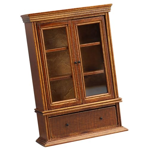 Realistisches Holzregal Für Spielen des Spielschranks Modell Spielzeug Vintage Displayregal 1:12 Puppenhaus Realistisches Holzregal Für Spielen des Spielschranks Modell Spielzeug Vintage Displayregal 1:12 Puppenhaus von JUNNASALIKER