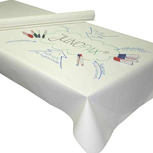 JUNOPAX 66830055 beschreibbare Papiertischdecke World Café Methode 50m x 0,75m nass- und wischfest JUNOPAX 66830055 beschreibbare Papiertischdecke World Café Methode 50m x 0,75m nass- und wischfest von JUNOPAX