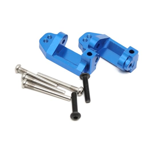 Aluminium-Legierung C Nabenträger C Seat #3632 RC Upgrade-Teile für Traxxas 1/10 Slash Stampede Rustler 2WD Ford F-150 Raptor Nitro Slash 2WD RC Car (blau) von JUSHIDE