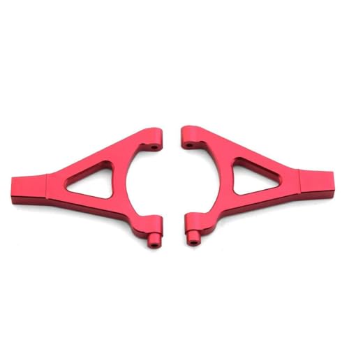 Aluminiumlegierung vorne oben Querlenker RC Upgrade Teile für TRAXXAS 1/16 Revo Slash Summit RC Car (rot) von JUSHIDE