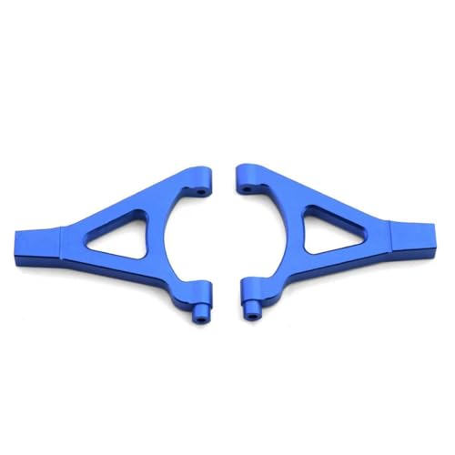 Aluminiumlegierung vorne oben Querlenker RC Upgrade Teile für Traxxas 1/16 Revo Slash Summit RC Car (blau) von JUSHIDE