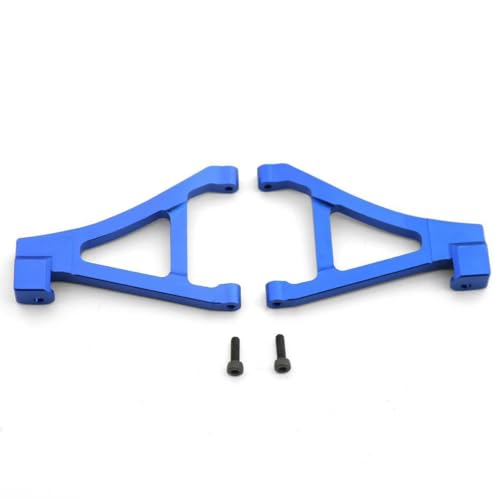 Aluminiumlegierung vorne unten Querlenker RC Upgrade Teile für Traxxas 1/16 Revo Slash Summit RC Car (blau) von JUSHIDE