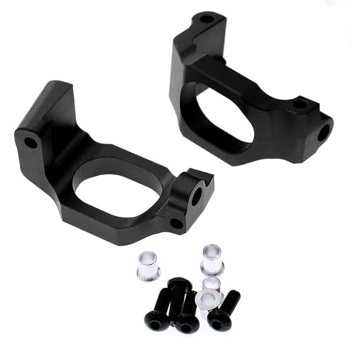 C-Sitz-C-Sitz-C-Nabenträger aus Aluminiumlegierung, RC-Upgrade-Teile für Traxxas 1/10 Maxx Monster Truck-89076-4 RC Auto (schwarz) von JUSHIDE