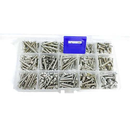 Edelstahl-Schraubenkasten, RC-Reparaturset, RC-Upgrade-Teile für TRAXXAS 1/5 X-MAXX RC Auto Edelstahl-Schraubenkasten, RC-Reparaturset, RC-Upgrade-Teile für TRAXXAS 1/5 X-MAXX RC Auto von JUSHIDE