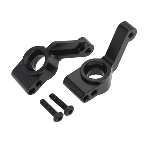 Hinterachsattel aus Aluminiumlegierung für TRAXXAS 1967 C10 Drag Slash RC Auto (schwarz) von JUSHIDE