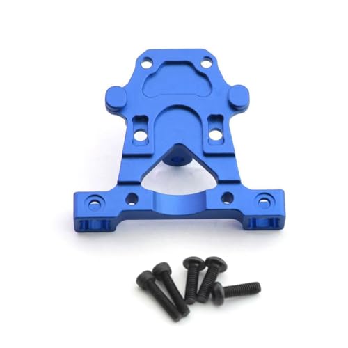 Hintere Autoschale aus Aluminiumlegierung, RC-Upgrade-Teile für Traxxas 1/16 Revo Slash Summit RC Auto (blau) von JUSHIDE