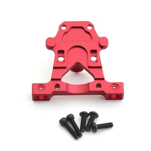 Hintere Autoschale aus Aluminiumlegierung, RC-Upgrade-Teile für Traxxas 1/16 Revo Slash Summit RC Auto (rot) von JUSHIDE