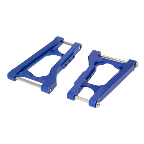 Hintere Querlenker aus Aluminiumlegierung, RC-Upgrade-Teile für TRAXXAS 1967 C10 Drag Slash RC Auto (blau) von JUSHIDE
