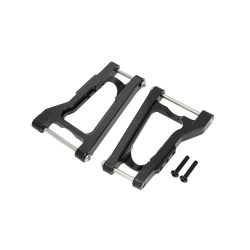 Hintere Querlenker aus Aluminiumlegierung, RC-Upgrade-Teile für TRAXXAS 1967 C10 Drag Slash RC Auto (schwarz) von JUSHIDE