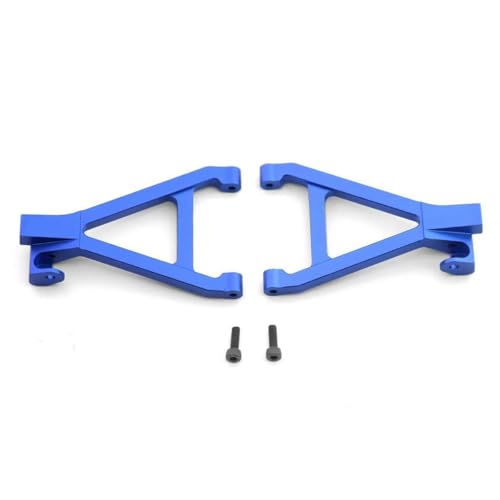 Hinterer unterer Querlenker aus Aluminiumlegierung, RC-Upgrade-Teile für Traxxas 1/16 Revo Slash Summit RC Car (blau) von JUSHIDE