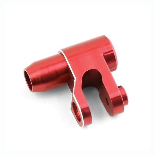 Lenk-Servohalterung aus Aluminiumlegierung, für Traxxas 1/5 X-MAXX RC Auto (rot) von JUSHIDE