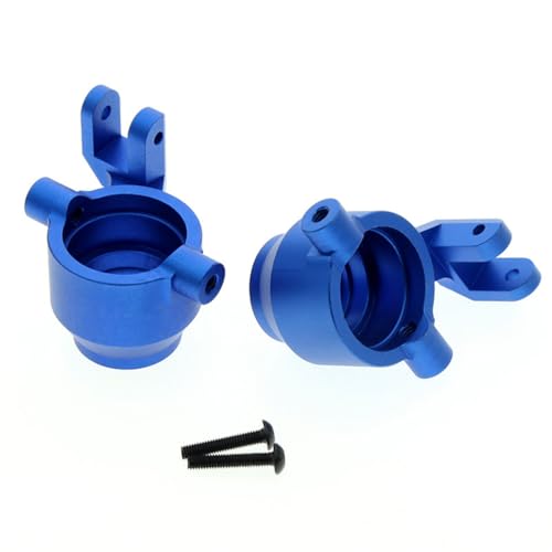 Lenkbecher aus Aluminiumlegierung, RC-Upgrade-Teile für Traxxas 1/10 Maxx Monster Truck-89076-4 RC Auto (blau) von JUSHIDE