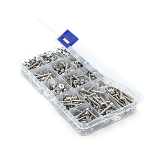 Metall M2.5 M3 M4 Schrauben RC Reparatur Schraube Box Kit RC Upgrade Teile für TRAXXAS 1/8 4WD SLEDG RC Auto Metall M2.5 M3 M4 Schrauben RC Reparatur Schraube Box Kit RC Upgrade Teile für TRAXXAS 1/8 4WD SLEDG RC Auto von JUSHIDE