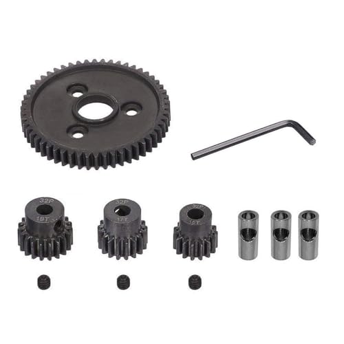 Stahl 54T Reduktionsgetriebe mit 15T 17T 19T Motor Ritzel Getriebe Set RC Upgrade Teile für TRAXXAS Slash 4x4 RC Car für 3660 3670 3674 4274 4268 Motoren Stahl 54T Reduktionsgetriebe mit 15T 17T 19T Motor Ritzel Getriebe Set RC Upgrade Teile für TRAXXAS Slash 4x4 RC Car für 3660 3670 3674 4274 4268 Motoren von JUSHIDE