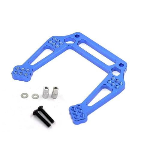 Stoßdämpfer-Turm aus Aluminiumlegierung für Traxxas 1/10 Slash 2WD RC Auto (blau) von JUSHIDE