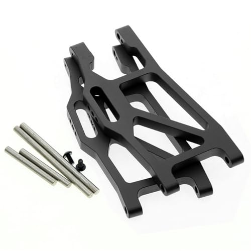 Unterer Querlenker aus Aluminiumlegierung, RC-Upgrade-Teile für Traxxas 1/10 Maxx Monster Truck-89076-4 RC Auto (schwarz) von JUSHIDE