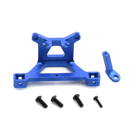 Vordere Autoschale aus Aluminiumlegierung, RC-Upgrade-Teile für Traxxas 1/16 Revo Slash Summit RC Auto (blau) von JUSHIDE