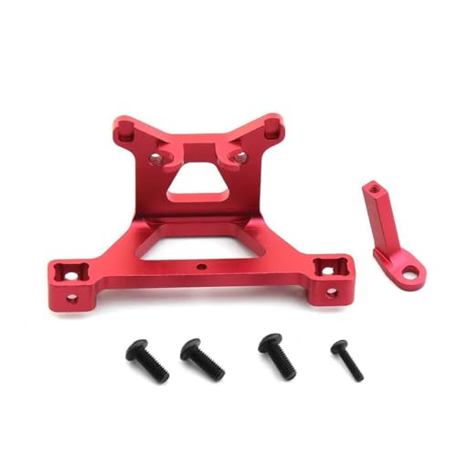 Vordere Autoschale aus Aluminiumlegierung, RC-Upgrade-Teile für Traxxas 1/16 Revo Slash Summit RC Auto (rot) von JUSHIDE