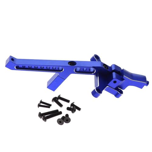 Vordere Chassisstrebe aus Aluminiumlegierung, RC-Upgrade-Teile für Traxxas 1/8 4WD SLEDG RC Auto (blau) von JUSHIDE