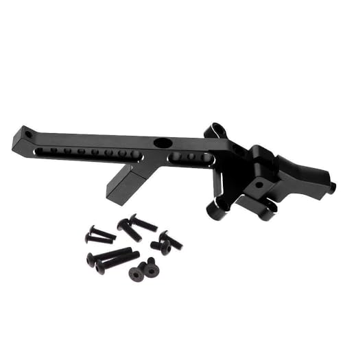 Vordere Chassisstrebe aus Aluminiumlegierung, RC-Upgrade-Teile für Traxxas 1/8 4WD SLEDG RC Auto (schwarz) von JUSHIDE