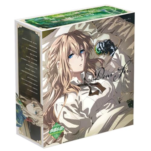 18 VioletEvergarden Merch Geschenk Box | Anime Figur Wasserflasche, Anhänger, Aufkleber, Poster, Karten, Abzeichen, Badges | VioletEvergarden Kollektionen Set 18 VioletEvergarden Merch Geschenk Box | Anime Figur Wasserflasche, Anhänger, Aufkleber, Poster, Karten, Abzeichen, Badges | VioletEvergarden Kollektionen Set von JUSONGKWCP