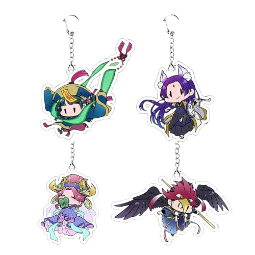 4 Apothecary Diaries Schlüsselanhänger Anime Figur Cosplay Zubehör Die Tagebücher Apothekerin Acryl Anhänger Set 4 Apothecary Diaries Schlüsselanhänger Anime Figur Cosplay Zubehör Die Tagebücher Apothekerin Acryl Anhänger Set von JUSONGKWCP