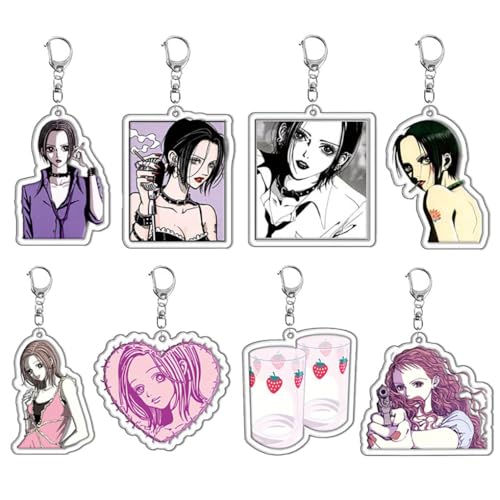 8 Oosaki Nana Komatsu Nana Schlüsselanhänger Anime Figur Nana Cosplay Zubehör Nana Acryl Anhänger Merch 8 Oosaki Nana Komatsu Nana Schlüsselanhänger Anime Figur Nana Cosplay Zubehör Nana Acryl Anhänger Merch von JUSONGKWCP