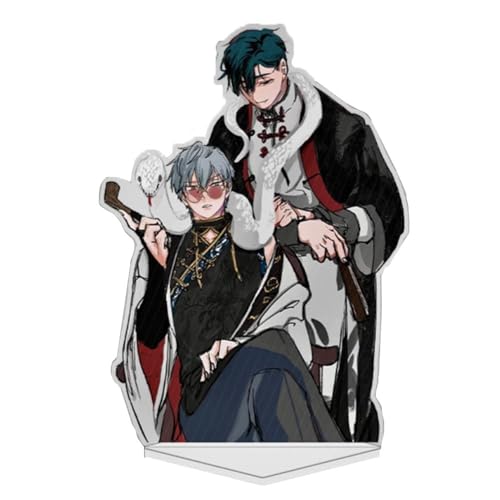Alien Stages Acryl Stand 15CM Spiel Figur Cosplay Accessories Alien Stages Desktop Deko Merch for Fans (Mehrfarbig-B) von JUSONGKWCP