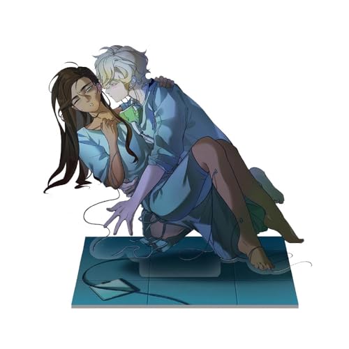 Alien Stages Acryl Stand 15CM Spiel Figur Cosplay Accessories Alien Stages Desktop Deko Merch for Fans (Mehrfarbig-C) von JUSONGKWCP