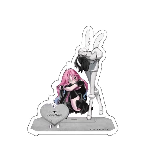 Alien Stages Acryl Stand 15CM Spiel Figur Cosplay Accessories Alien Stages Desktop Deko Merch for Fans (Mehrfarbig-F) von JUSONGKWCP