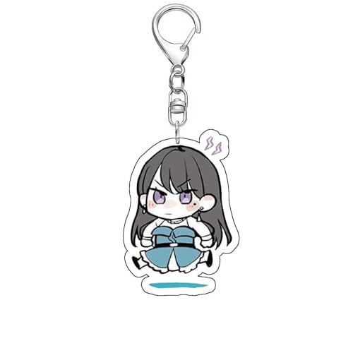 BanG Dreams Schlüsselanhänger Anime Figur Cosplay Accessories BanG Dreams Acryl Anhänger Keychain Collections (02) von JUSONGKWCP