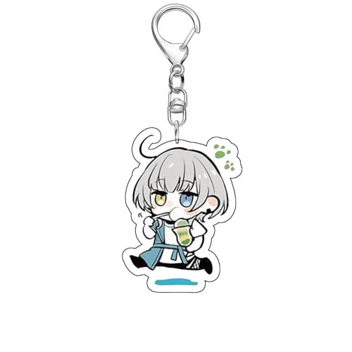 BanG Dreams Schlüsselanhänger Anime Figur Cosplay Accessories BanG Dreams Acryl Anhänger Keychain Collections (04) von JUSONGKWCP