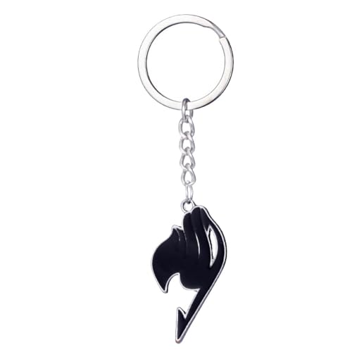 Fairys Tails 100 Years Quests Schlüsselanhänger Anime Figur Fairys Tails Logo Auto Accessories Fairys Tails Metal Anhänger Set (Mehrfarbig-2) von JUSONGKWCP