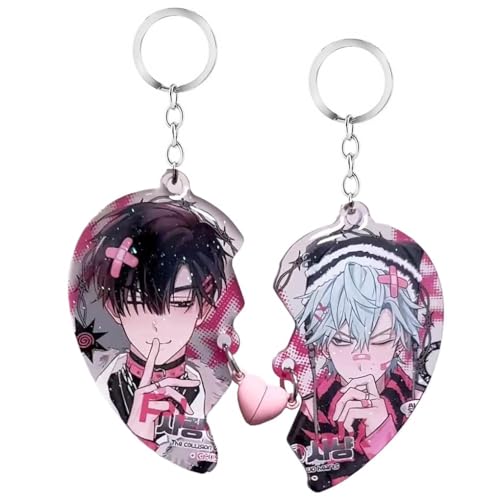 JUSONGKWCP 2 Alien Stages Till&Ivan Schlüsselanhänger Anime Figur Cosplay Accessories Alien Stages Acryl Anhänger Keychain JUSONGKWCP 2 Alien Stages Till&Ivan Schlüsselanhänger Anime Figur Cosplay Accessories Alien Stages Acryl Anhänger Keychain von JUSONGKWCP