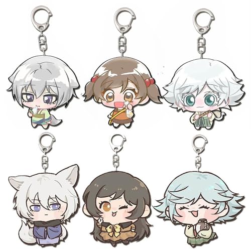 6 Kamisama Love Schlüsselanhänger Anime Figur MomozonoNanami Cosplay Accessories Kamisamas Kiss Acryl Anhänger Set Merch 6 Kamisama Love Schlüsselanhänger Anime Figur MomozonoNanami Cosplay Accessories Kamisamas Kiss Acryl Anhänger Set Merch von JUSONGKWCP