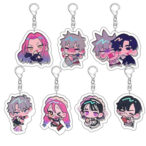 7 Alien Stages Schlüsselanhänger Game Figur Cosplay Accessories Alien Stages Acryl Anhänger Keychain Collections 7 Alien Stages Schlüsselanhänger Game Figur Cosplay Accessories Alien Stages Acryl Anhänger Keychain Collections von JUSONGKWCP
