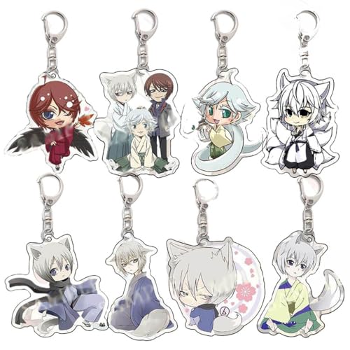 8 Pcs Kamisamas Kiss Schlüsselanhänger Anime Figur MomozonoNanami Cosplay Accessories Kamisama Love Acryl Anhänger Merch von JUSONGKWCP