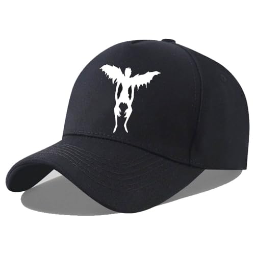 JUSONGKWCP Dead Notes Baseball Mütze Anime Figur Hüte Dead Notes Mode Sonnenschutz Atmungsaktiver Hut Für Outdoor Sport (2) von JUSONGKWCP