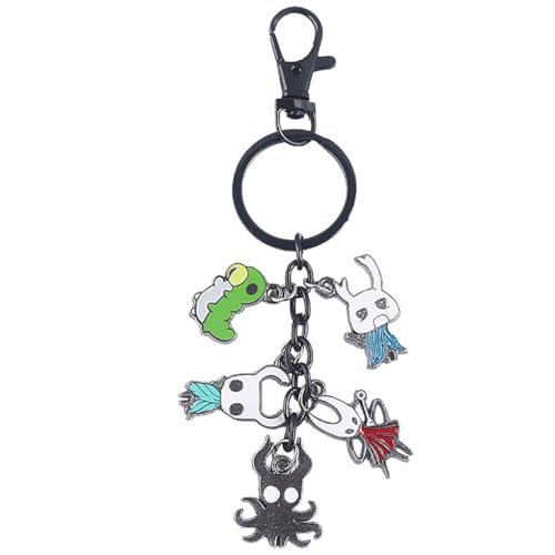 Hollow Knights Schlüsselanhänger Game Figur Cosplay Accessories Hollow Knights Metall Anhänger Decke Set Hollow Knights Schlüsselanhänger Game Figur Cosplay Accessories Hollow Knights Metall Anhänger Decke Set von JUSONGKWCP