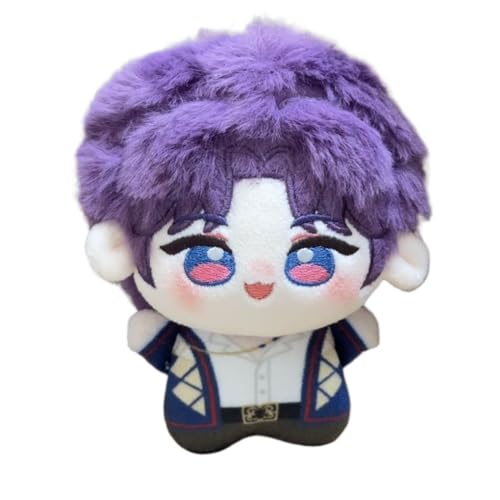 JUSONGKWCP Love Deepspace Plush Toys Sylus Rafayel Zayne Figur Niedlich Plüschpuppe Love Deepspace Plüsch Kissen 12 cm Party Deko Doll (Mehrfarbig-2) von JUSONGKWCP