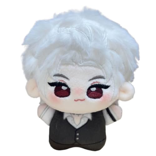 JUSONGKWCP Love Deepspace Plush Toys Sylus Rafayel Zayne Figur Niedlich Plüschpuppe Love Deepspace Plüsch Kissen 12 cm Party Deko Doll (Mehrfarbig-4) von JUSONGKWCP