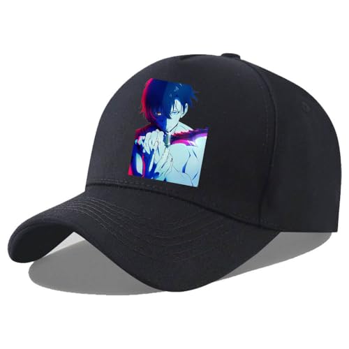JUSONGKWCP Solo Levelings Baseball Mütze Anime Figur Hüte Solo Levelings Mode Sonnenschutz Atmungsaktiver Hut Für Outdoor Sport (4) von JUSONGKWCP