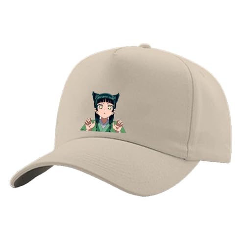 JUSONGKWCP Tagebücher der Apothekerin Baseball Mütze Anime Figur Hüte Apothecary Diary Mode Sonnenschutz Atmungsaktiver Hut Für Outdoor Sport (1) von JUSONGKWCP