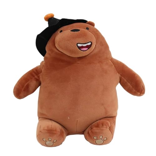 We Cute Bears Plush Toys Bear Figur Niedlich Plüschpuppe We Cute Bears Plüsch Kissen 30 cm / 12 Inch Party Deko Doll (Brown) von JUSONGKWCP