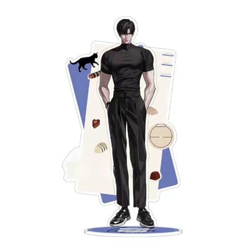 Love Deepspace Acryl Stand 15CM Spiel Figur Cosplay Accessories Love Deepspace Desktop Deko Merch for Fans (Mehrfarbig-C) von JUSONGKWCP