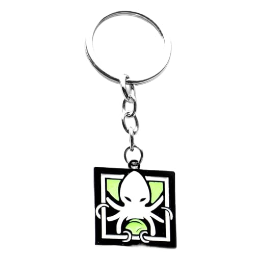 Rainbows Six Schlüsselanhänger Game Figur Logo Auto Accessories Rainbows Six Metal Anhänger Kette (Mehrfarbig-9) von JUSONGKWCP
