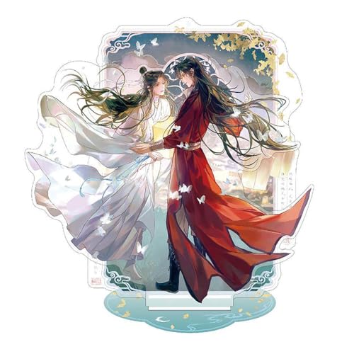 TianGuanCiFu Acryl Stand 15CM Anime Heaven Official's Blessings Figur Cosplay Accessories Desktop Deko Merch (A) von JUSONGKWCP