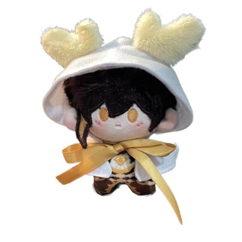 Zhong-Li Plüschtiere Gen Shin Zhong-Li Figur Plush Toys 10 cm Niedlich Plüschpuppe Geburtstagsdeko Doll von JUSONGKWCP